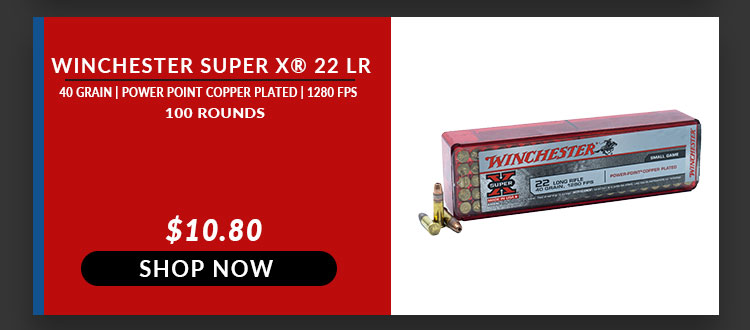 Winchester – SUPER X – 22 Long Rifle – 40 Grain – PPCP