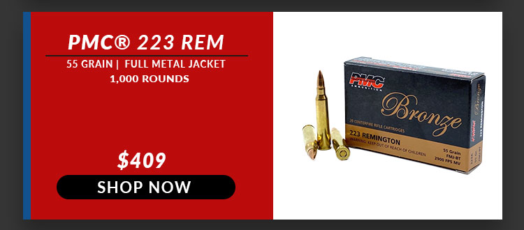 PMC – Bronze – 223 Rem – 55 Grain – FMJ