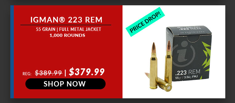 Igman – 223 Rem – 55 Grain – FMJ