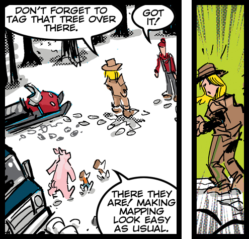 Tag that tree over there.