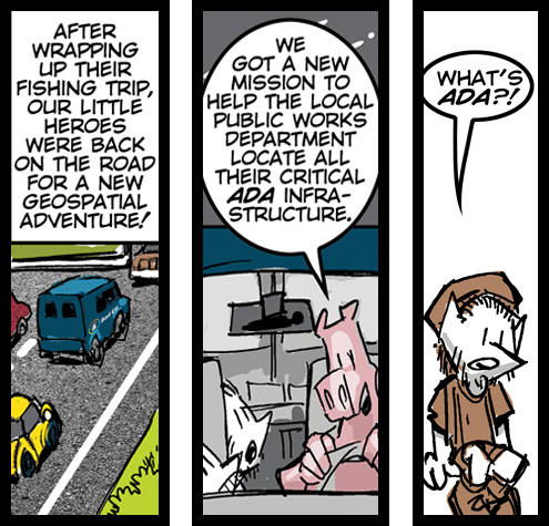 Locate all their critical ADA Infrastructure.