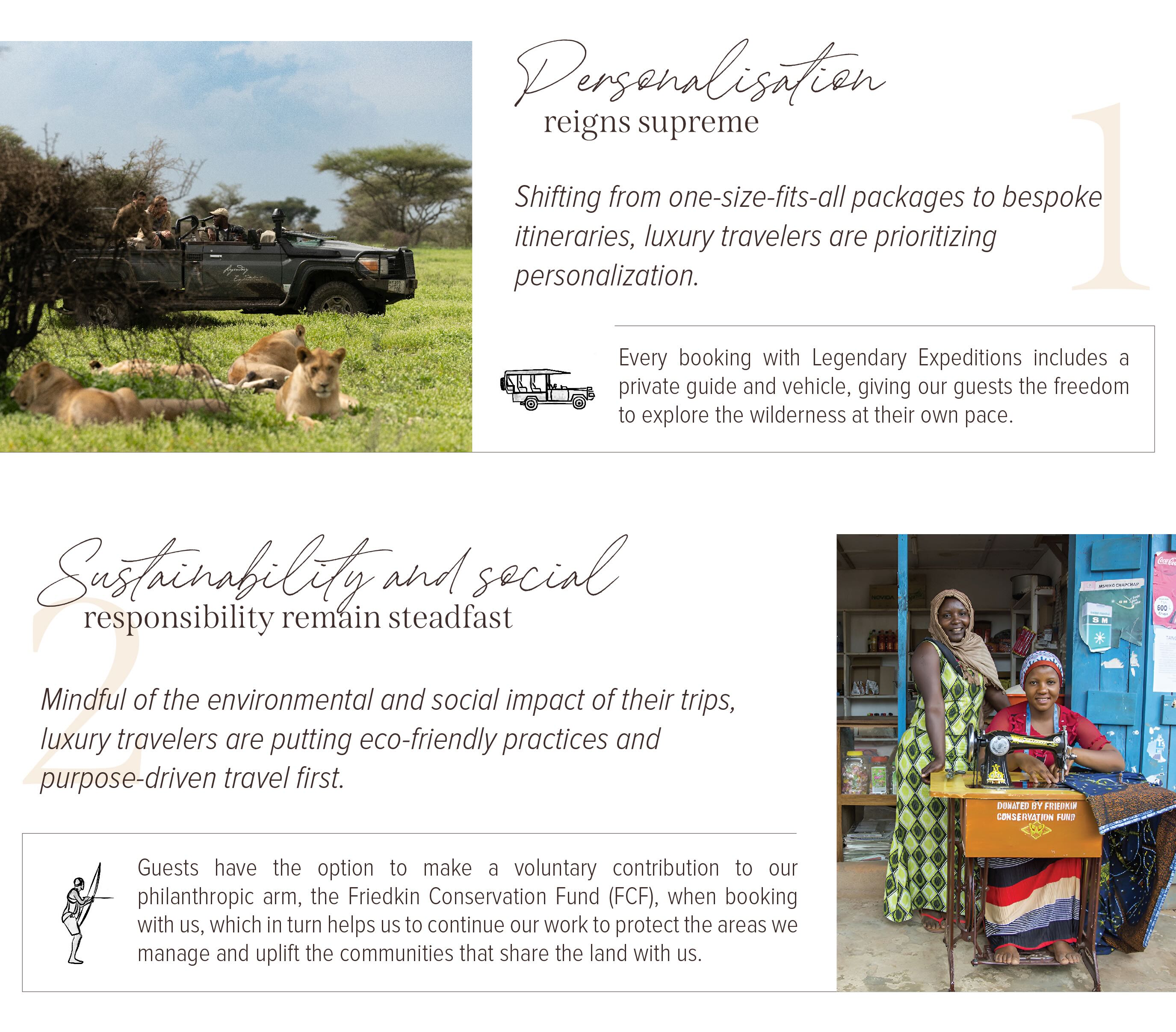 Personalization reigns supreme | Sustainability and social responsibility remain steadfast