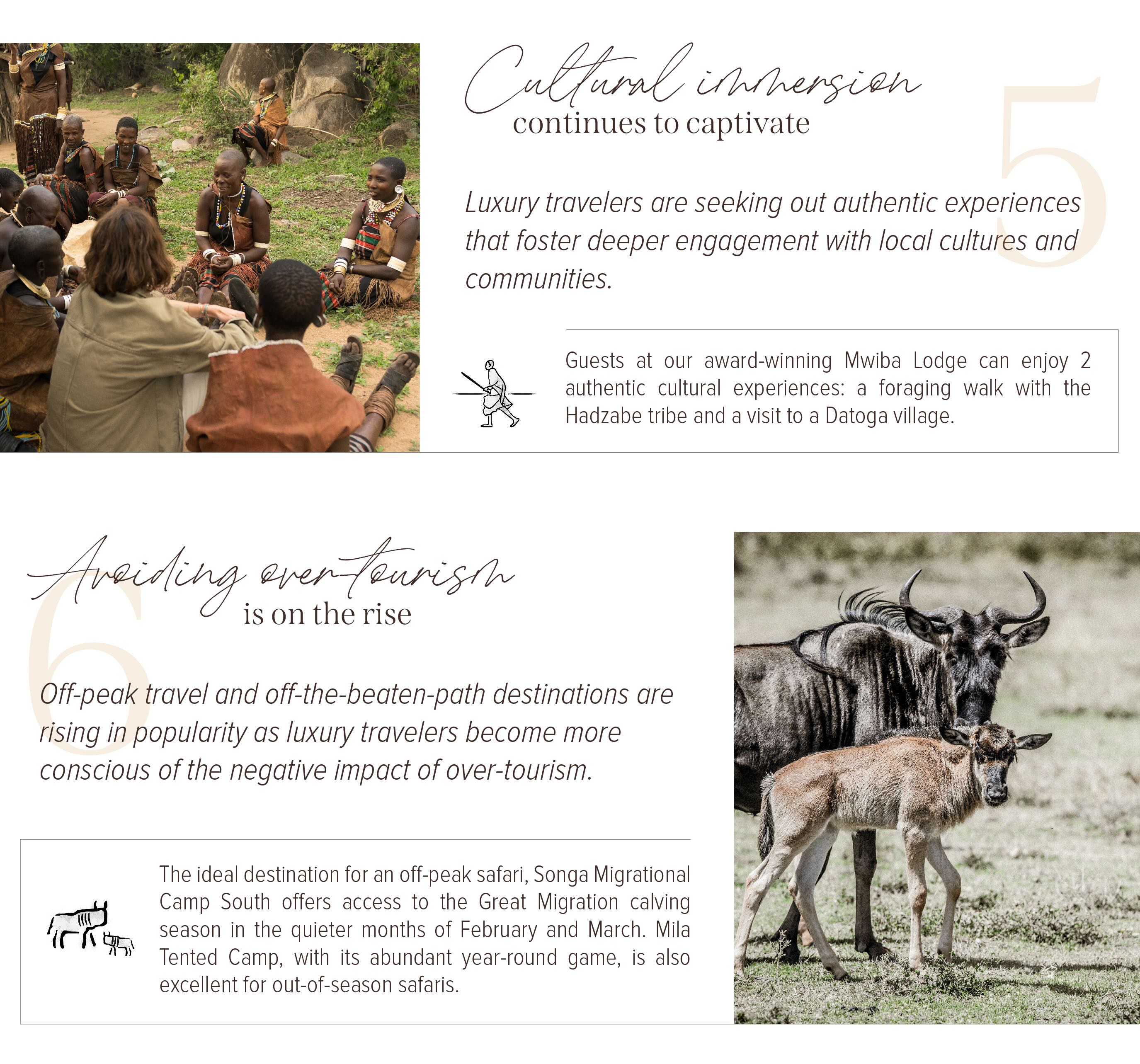 Cultural immersion continues to captivate | Avoiding over-tourism is on the rise