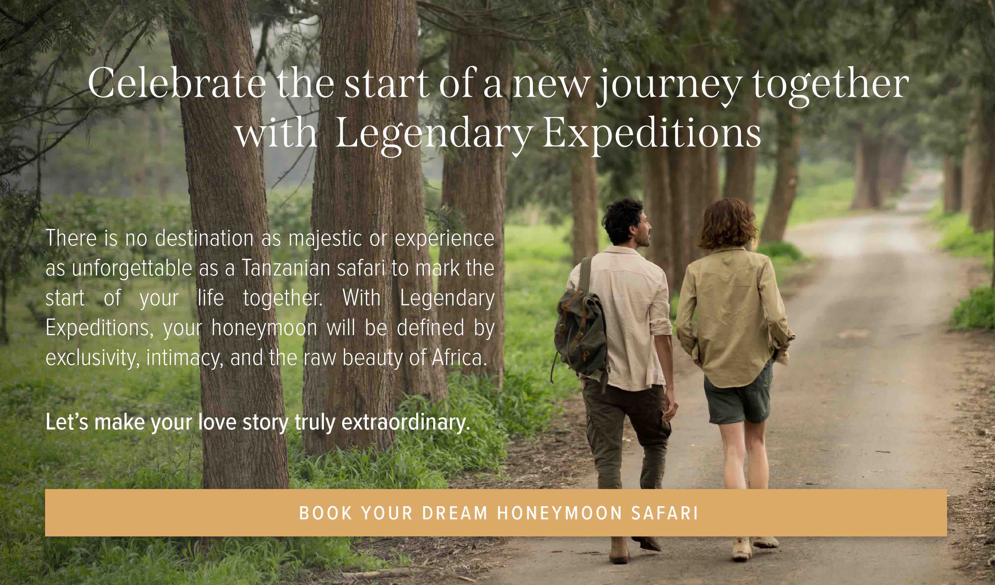 Book a dream honeymoon safari