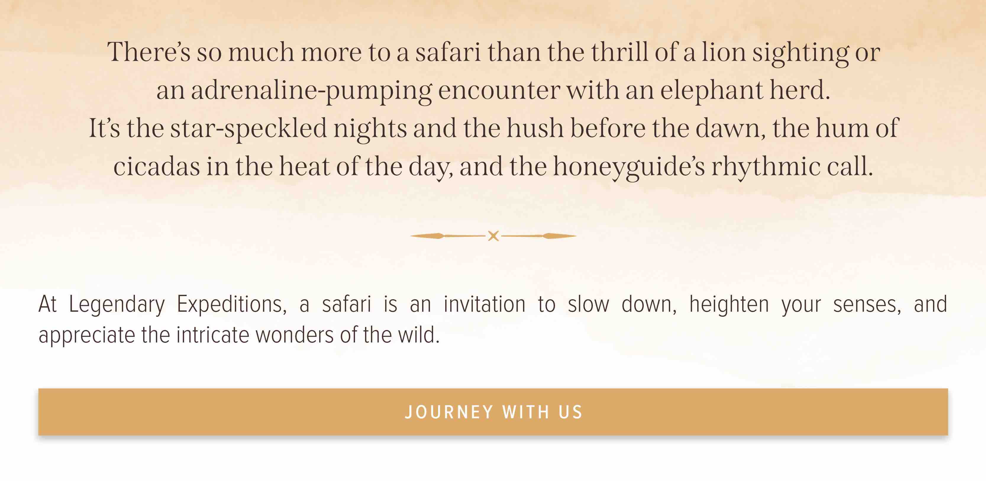 Journey with us