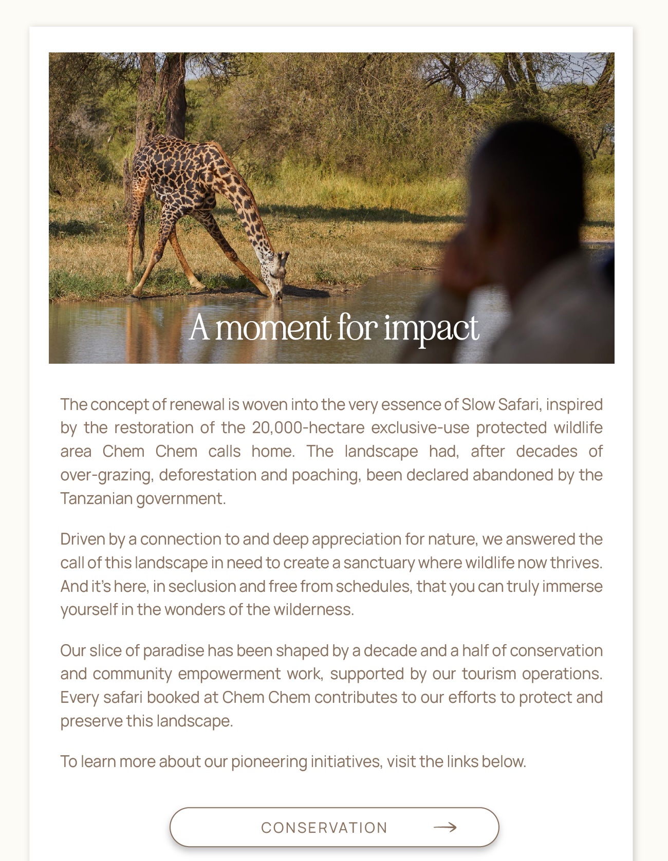 Conservation