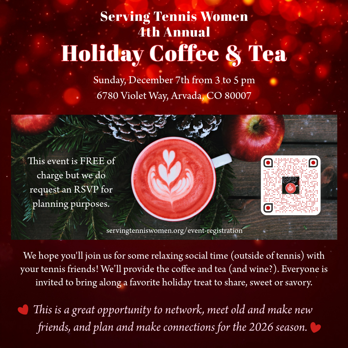 Holiday Coffee & Tea Graphic