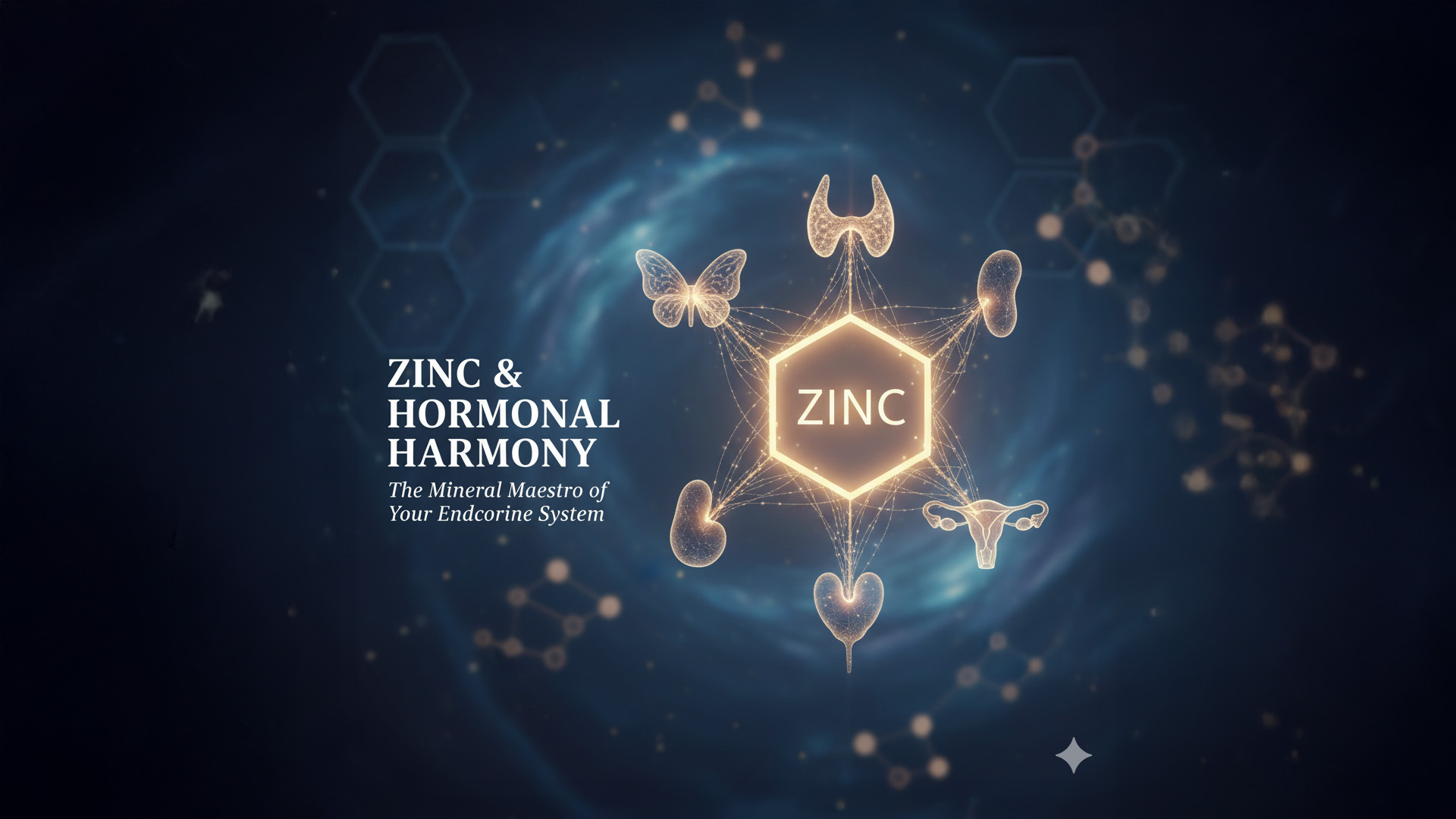 Zinc and Hormonal Harmony diagram