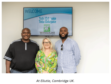 At Ellutia, Cambridge UK