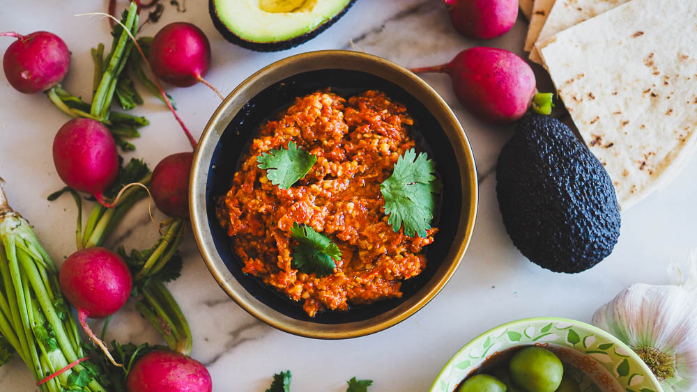 Pep Up Your Party with This Homemade Roasted Capsicum Red Pepper Dip