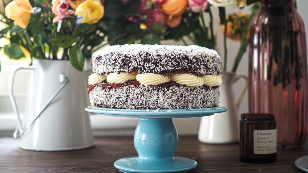 A New Twist on Tradition: Lamington Tres Leches Cake!